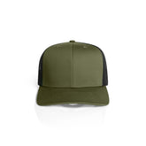 MESH CONTRAST TRUCKER CAP ARMY/BLACK ONE SIZE